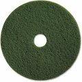 Bsc Preferred PAD, HEAVY DUTY, 13in, GREEN, 5PK GJO90313